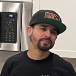 Man in kitchen